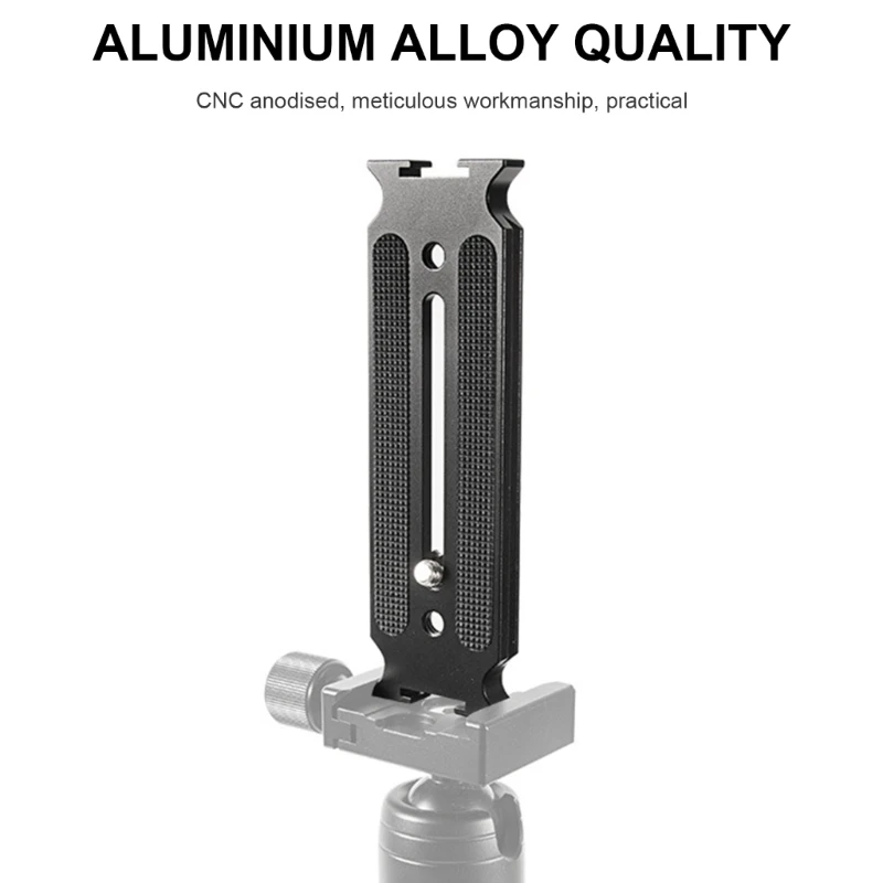 Aluminum Quick Release Plate for Stable Video Capturing for Professional Photographers Improve Stability Support