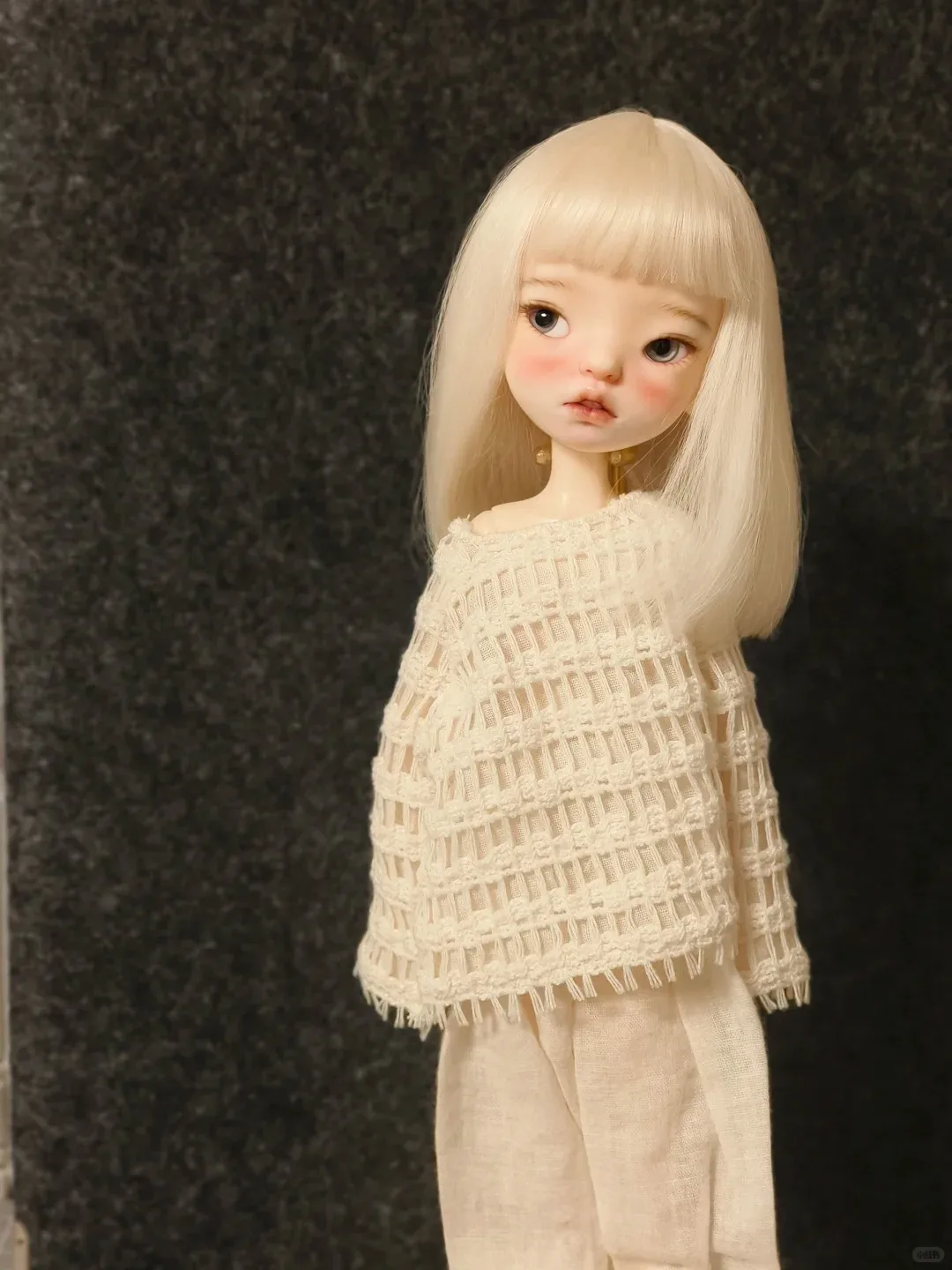 sd BJD 인형 1/6 도우도 블루 츠츠 귀여운 소녀 섬세한 메이크업 고품질 가동 관절 인형 새로운 장난감