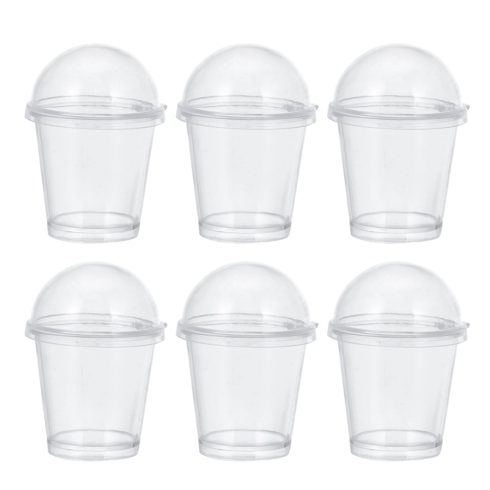 20 pçs criativo mini casa de madeira mousse copo acessórios crianças jogar cozinha decoração simulado leite xícara chá mini casa adereços