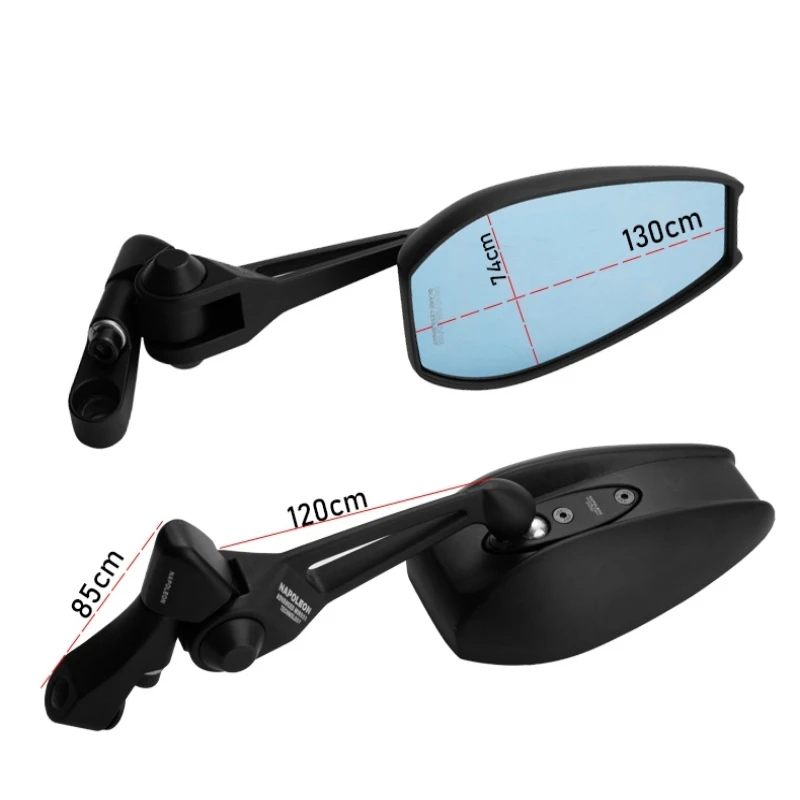 AliExpress wupp Universal Motorcycle Modification Mirror Scooter E-Bike Rearview Back Side With Anti-glare Glass Lens