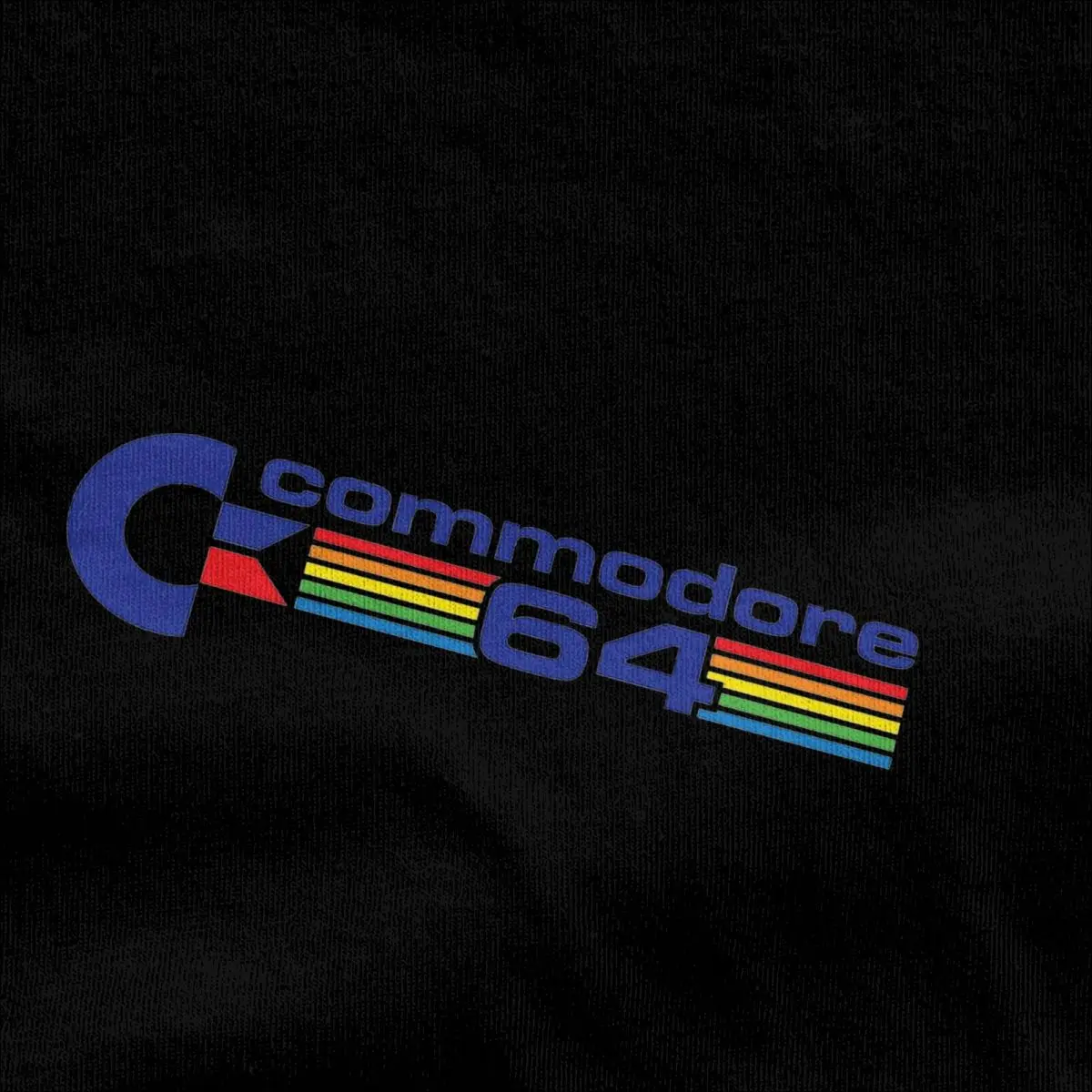 Oversized T-Shirt Commodore 64 Retro Logo Pure Cotton T Shirts Tshirt for Couple Summer Y2K Retro Custom Short Sleeve Clothing