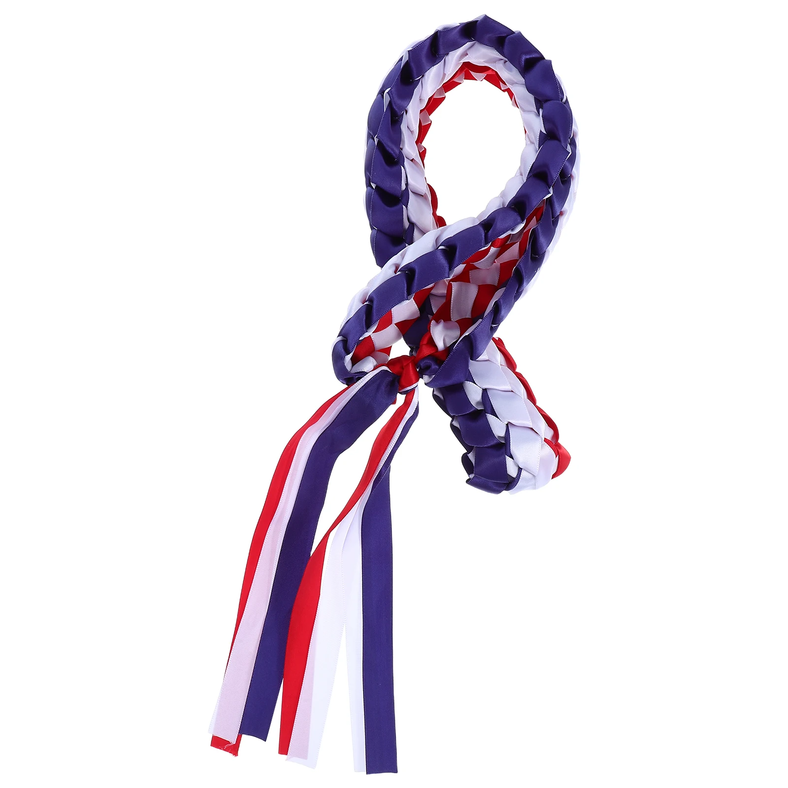 

Ribbon Honor Necklace Graduation Decorations Braided Ribbon Necklaces Party Supplies Elegant Design Polyester Material