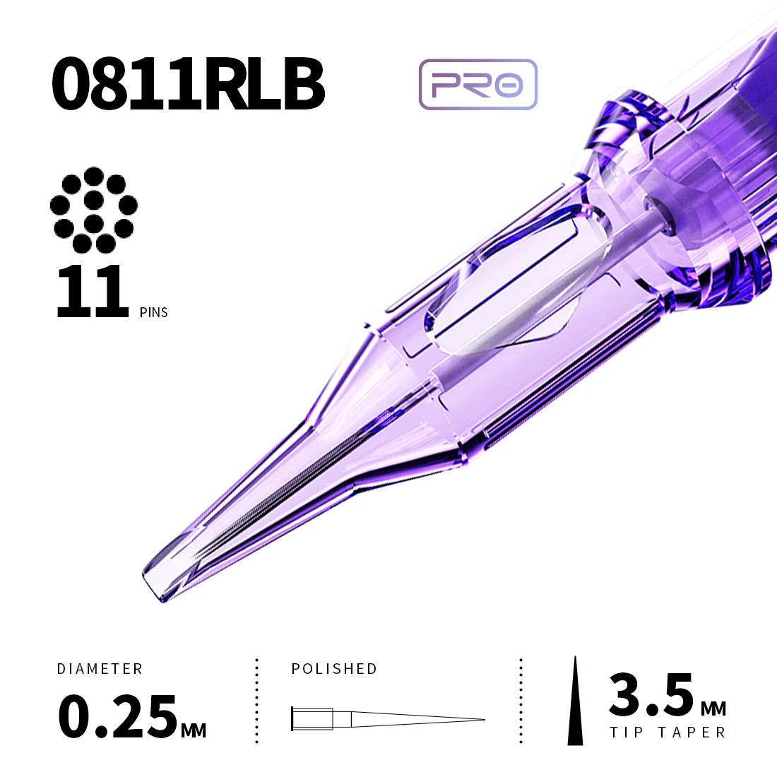 Mast Pro Tattoo Cartridge Needles PMU 1RL 3RL Precision for Tattoo Permanent Makeup Micropigmentation Eyelinver Lips Eyebrows image 3