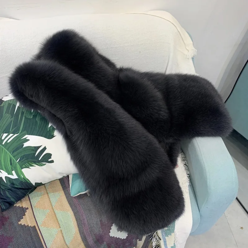 2025 herbst und Winter Neue Nachahmung Fuchs Pelz Gras Weste frauen Mitte Bis Lange Mode Pelz einteiliges mantel Weste Weibliche Kleidung