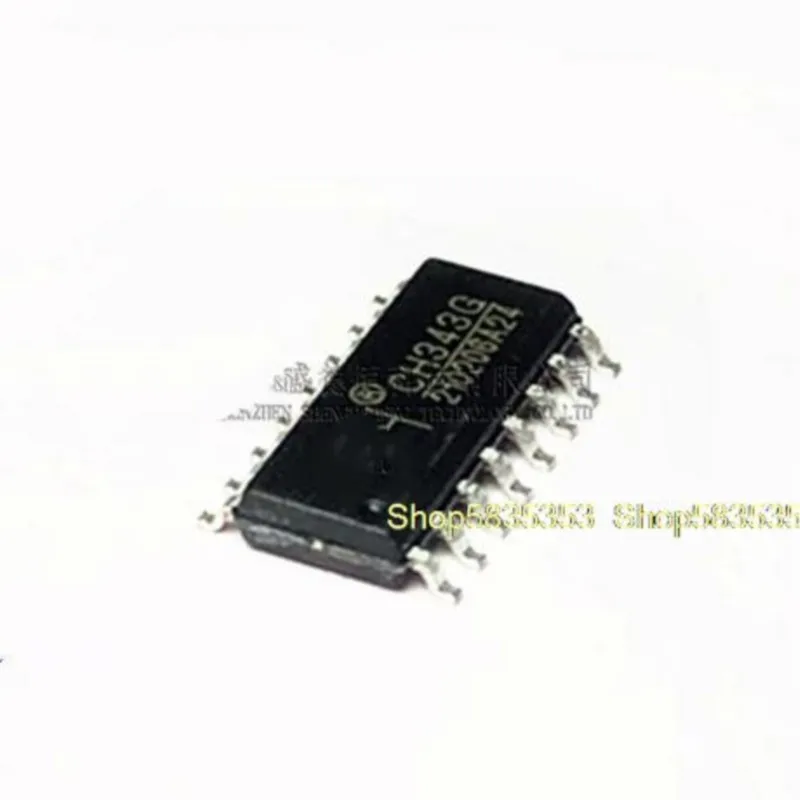 

10pcs New CH343G SOP16 USB to High Speed Asynchronous Serial Port Chip