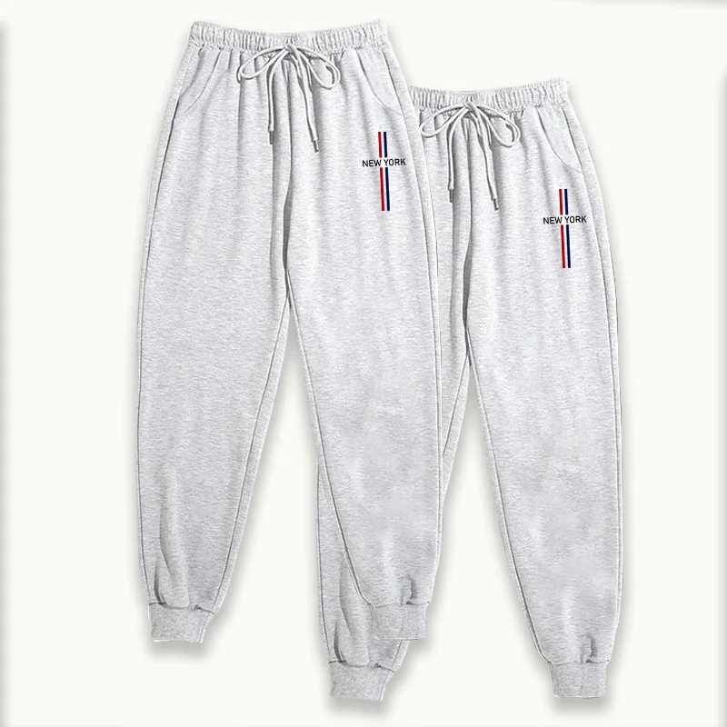 2 stücke frauen Jogging Hosen Einfarbig Casual Sportliche Jogginghose Hause Outdoor Lounge Hosen Herbst Winter Komfort Tragen Hosen