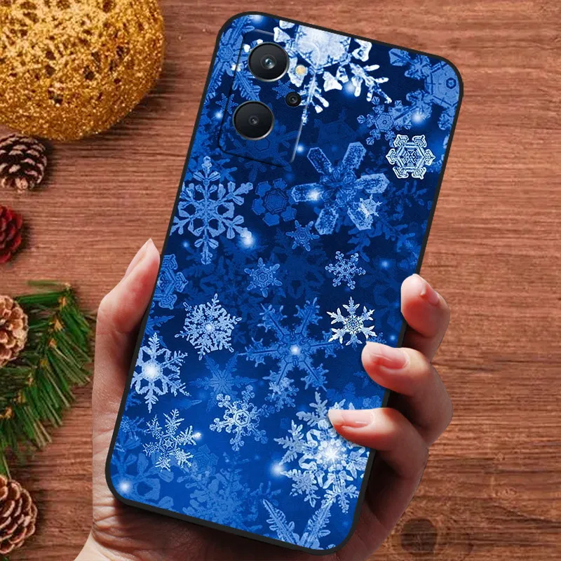 For Realme 9 9i 10 4G Case Christmas Soft Silicone Funda for Realme 11 Pro Plus Pro+ 5G 2023 Phone Cover Realme9 5G TPU Coque