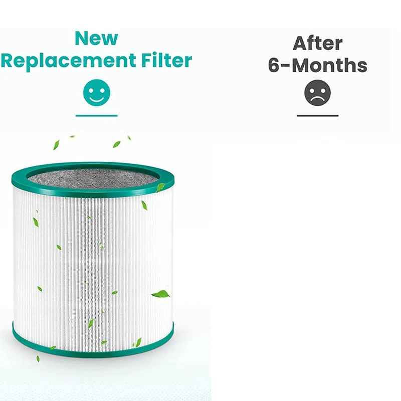 Replacement HEPA Filter Compatible For Dyson TP01 TP02 AM11 BP01 Pure Cool Link Tower Air Purifier Accessories