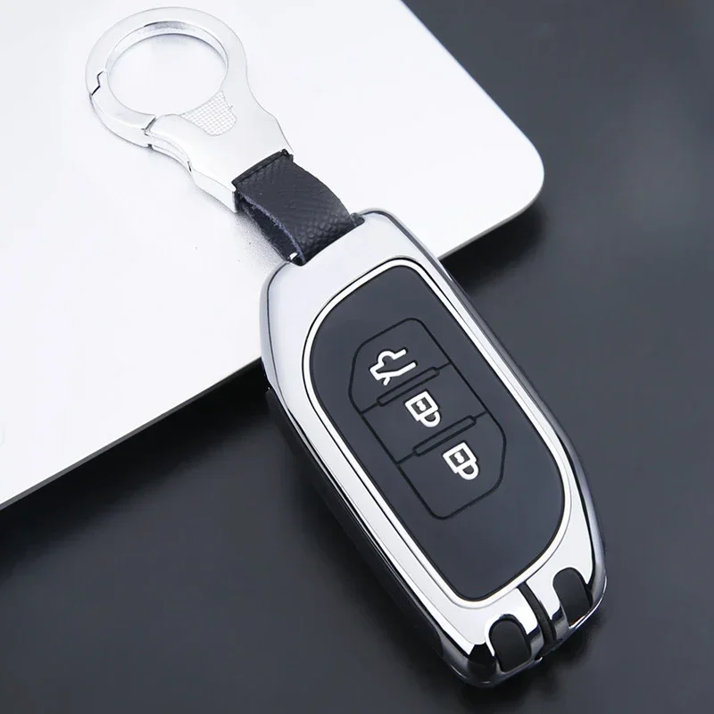 

Luxury Car Key Case Cover For Dongfeng Forthing Evo T5 2021