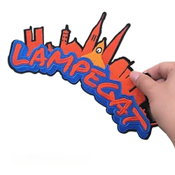 Carnaval Emblem Patches for Clothing Iron on Embroidered Sew Applique Lampegat Badge