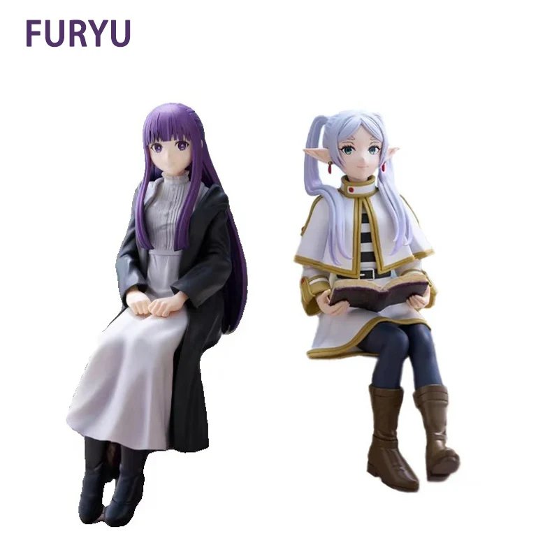 New Pre Order Original FURYU Freezing: Beyond Journey's End 12cm Fern Frozen Noodle Stuff Figure PVC Model Anime Figure Toy