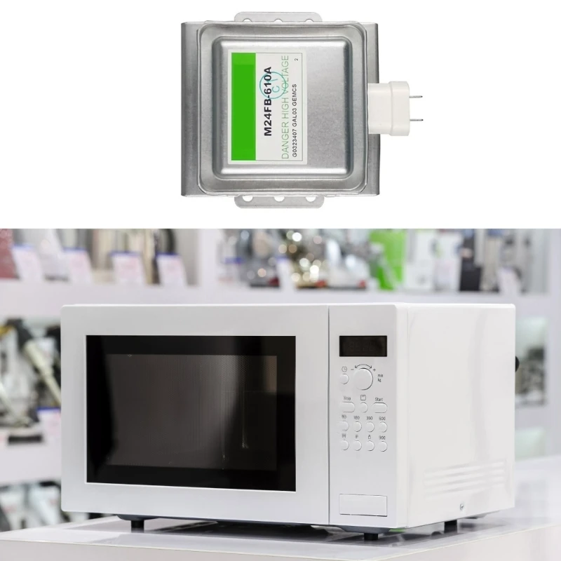 Vakuum-Elektronenröhre, Mikrowellen-Magnetron-Ersatzteil, M24FB-610A, Mikrowellen-Magnetron, Metallstruktur für Mikrowelle