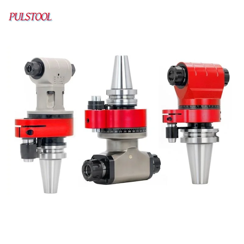 New AG90-ER11 90 Degree CNC Angle Head BT30 BT40 BT50 ER16*2 ER20*2 Machine Tools Accessories