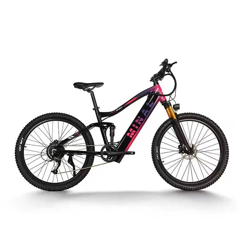 دراجة كهربائية 48 فولت 13AH مجهزة بمحرك 500 وات 27.5 بوصة دراجة كهربائية عصرية الأكثر مبيعًا للبالغين آمنة ومريحة للسفر #4