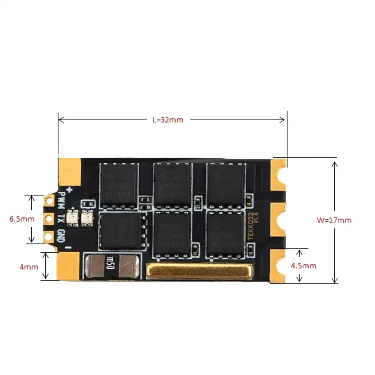 

(A30I) Бесколлекторный ESC Tekko32 F4 45A 2-6S с поддержкой Dshot1200 и полетный контроллер Betaflight F4 для FPV-дронов на радиоуправлении