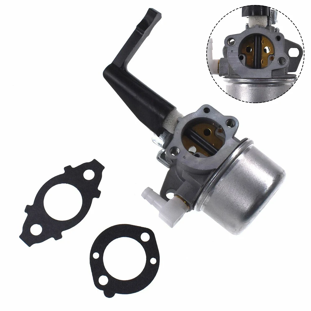 

Карбюратор для культиватора 696065 с комплектом монтажных прокладок и воздушным фильтром для двигателей Briggs & Stratton 697422, 110402, 110412