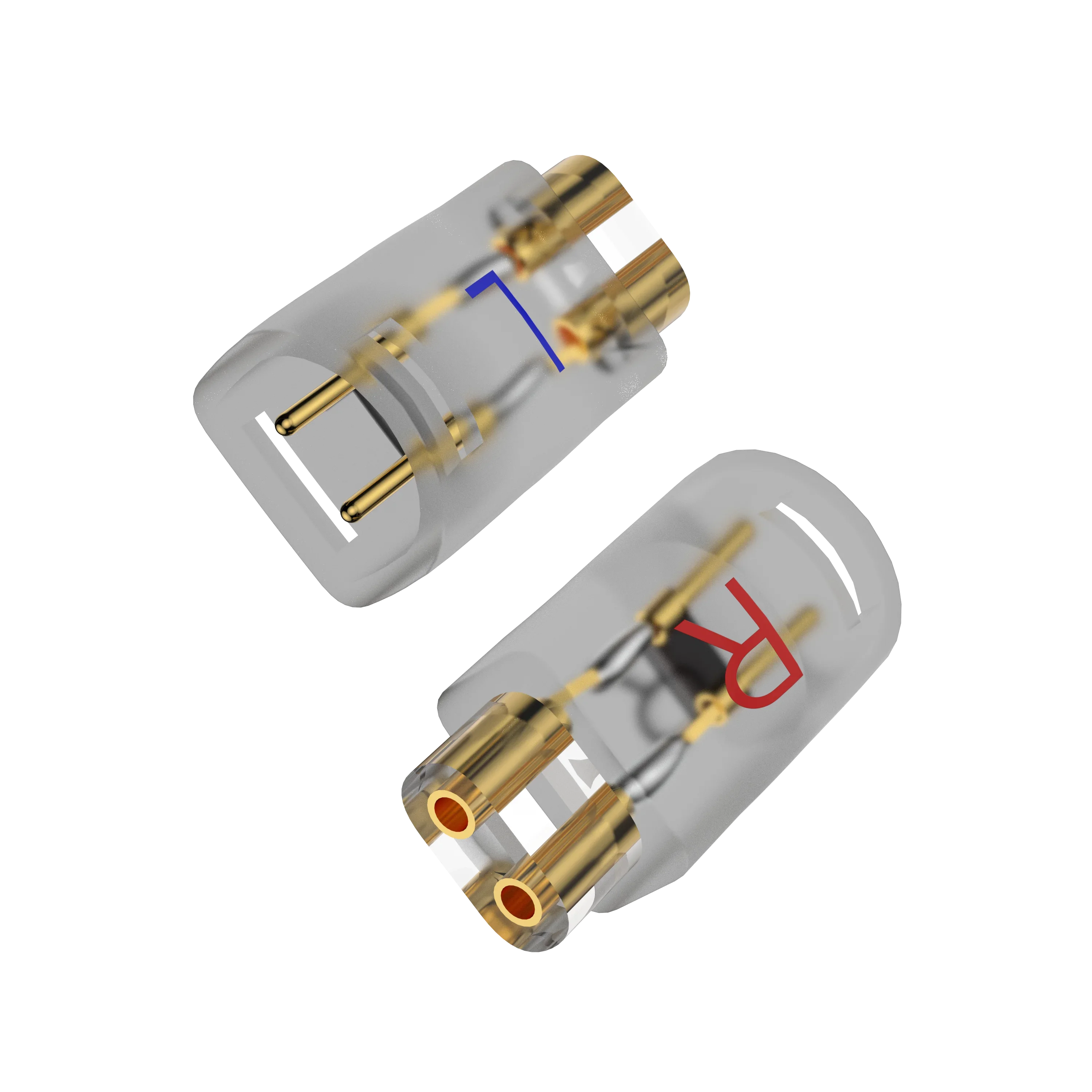 HIFI سماعة محول لسلسلة SENNHEISER IE8 ذكر إلى QDC 2 دبوس أنثى محول سماعات الأذن موصل نقل الصوت