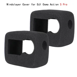 Windslayer Cover for DJI Osmo Action 5 Pro Camera Video Recording Muffler Windproof Case Wind Noise Reduction Sponge Foam