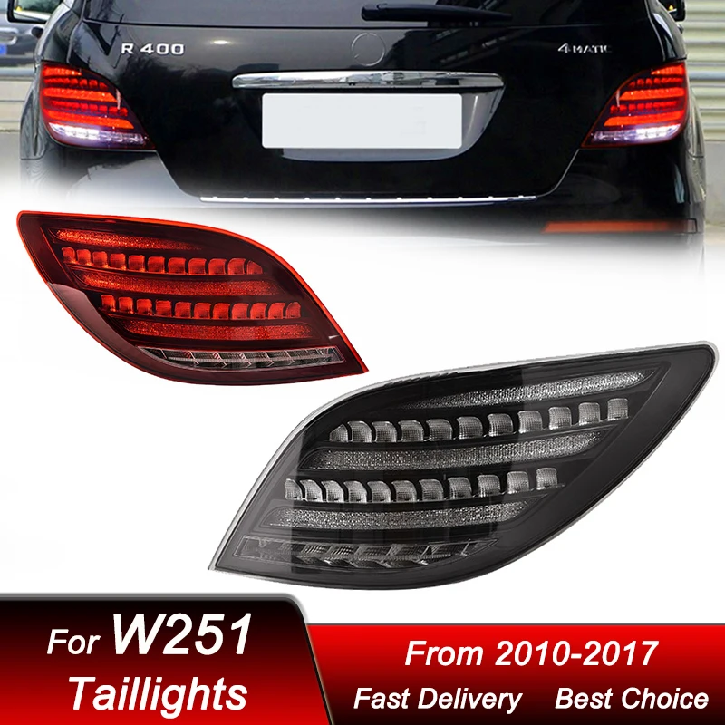 Car Tail Lights For Mercedes-Benz R Class W251 2010-2017 new style full LED Dynamic Turn Signal Light Tail Lamp Assembly