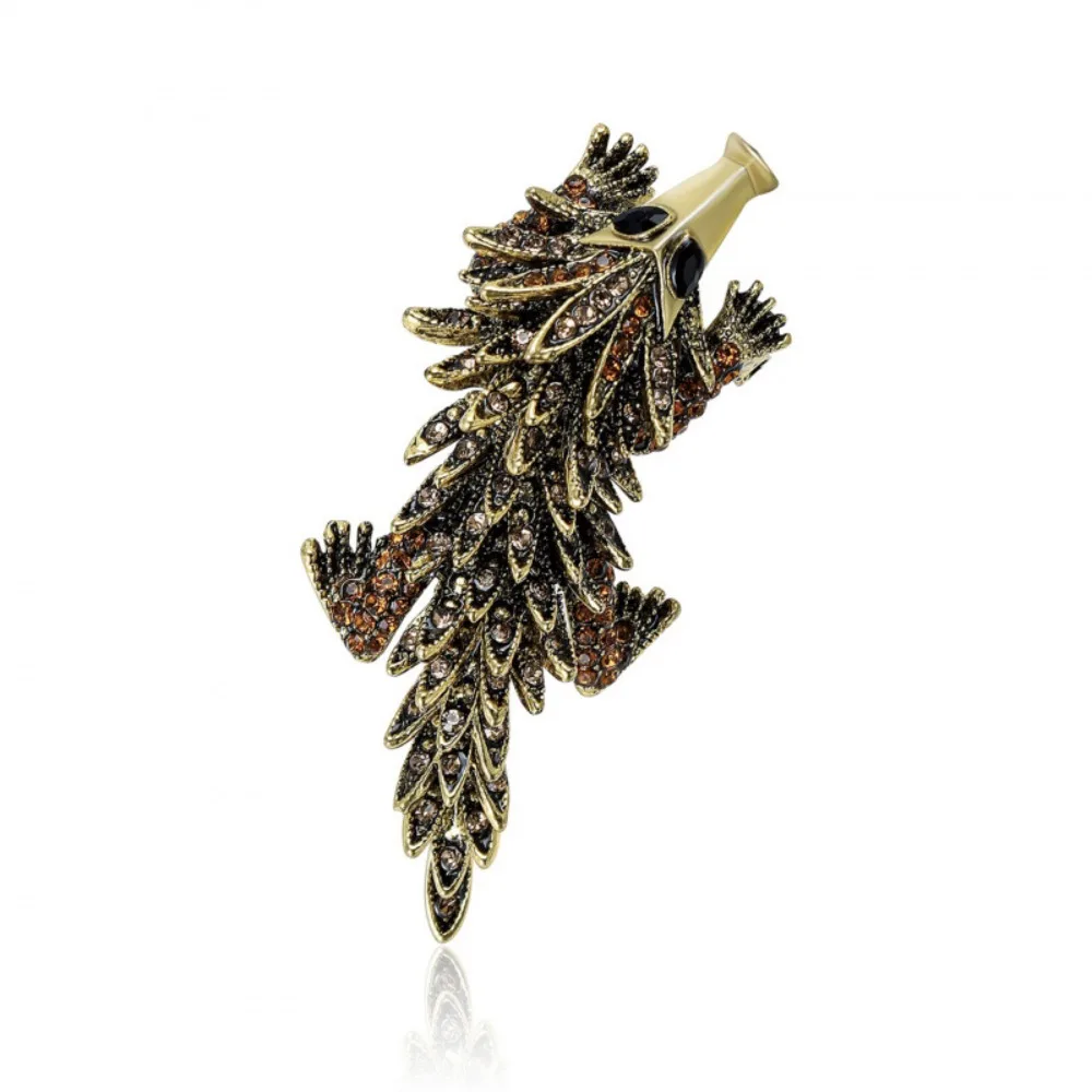 Fashionable Personalized Alloy Pangolin Brooch High-end Elegant Men's Clothing Accessory Brooch Pin