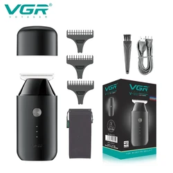 VGR Mini Hair Clipper Professional Zero Cutting Machine Electric Cordless Beard Trimmer Rechargeable Hair Trimmer for Men V-932