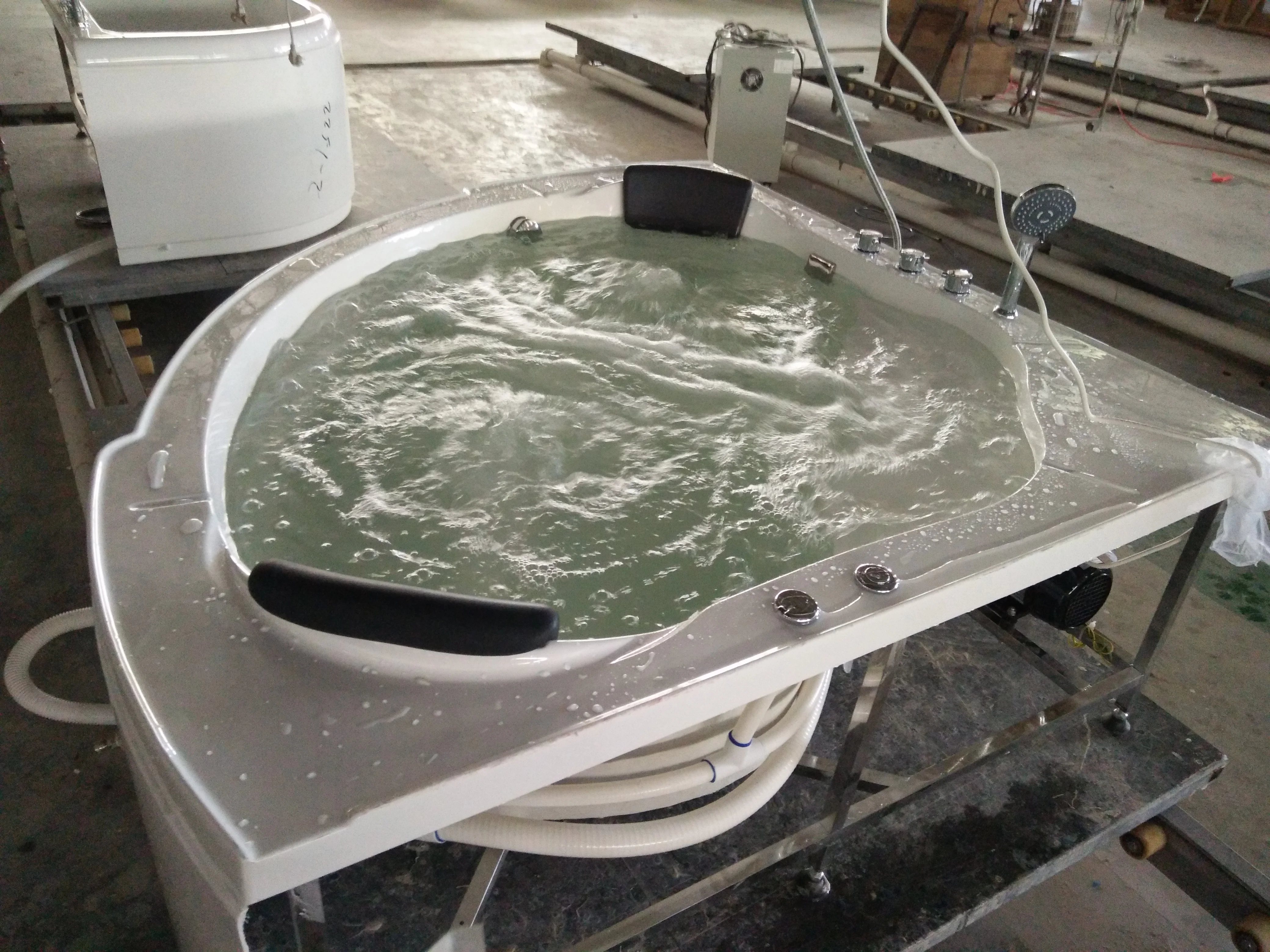 2 شخص منازل جاهزة Jackuzi توفير الطاقة حوض استحمام ساخن Piscine Jakuzzi Vasca حوض استحمام زاوية #6