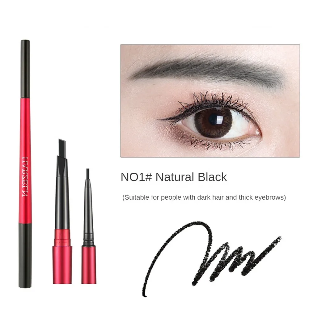 

Long Lasting Eyebrow Pencil Female High Density Brush Head Non-smudg Cosmetic Three-dimensional Eyebrow Pencil Water Proof Eyes