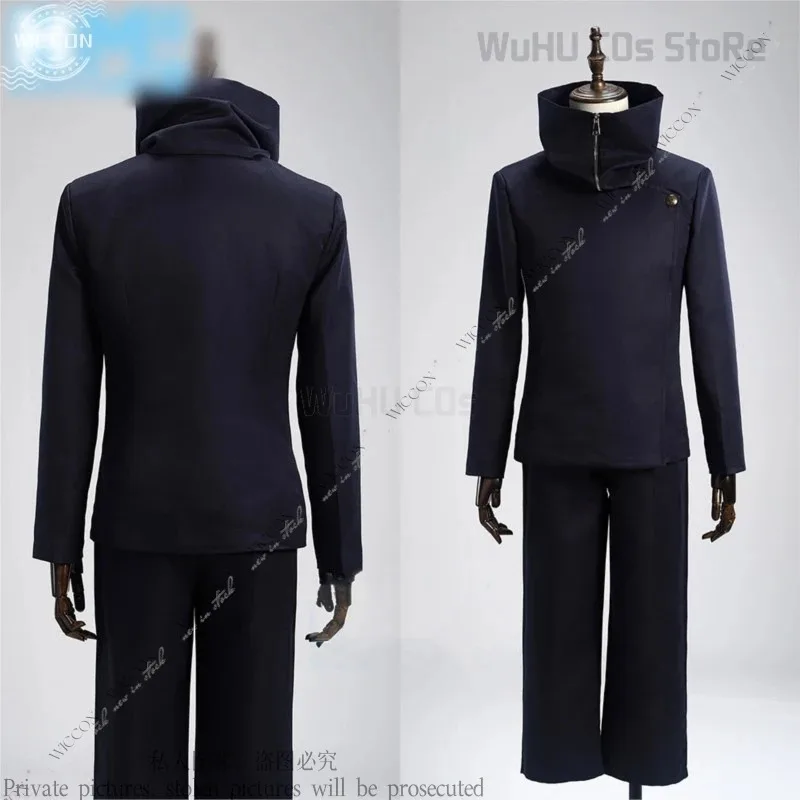 JJK Anime Inumaki Toge Cosplay Costume Wig Tattoo Sticker Kotodama Man Halloween Christmas Japanese Role Play Outfits Comic Cona