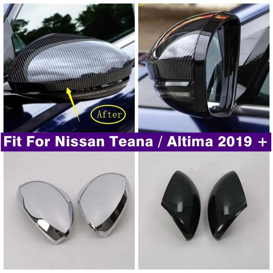 

Outside Door Rearview Mirror Shell Caps Cover Trim Housing For Nissan Teana / Altima 2019 - 2023 & Sentra / Sylphy 2020 - 2024