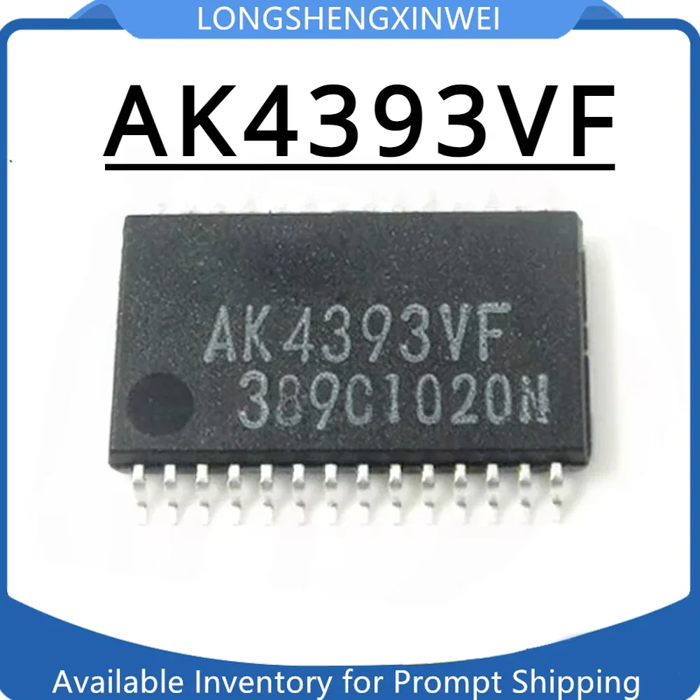 1PCS AK4393VF AK4393 Chip Encapsulates TSSOP28 Converter Chip