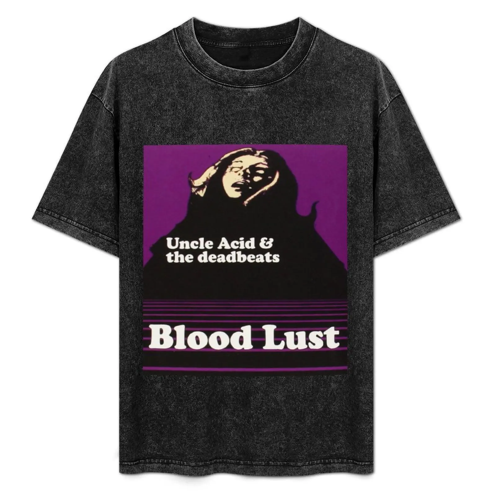 

Uncle Acid and the deadbeats - Blood lust T-Shirt Casual Lightweight Short Sleeve Top