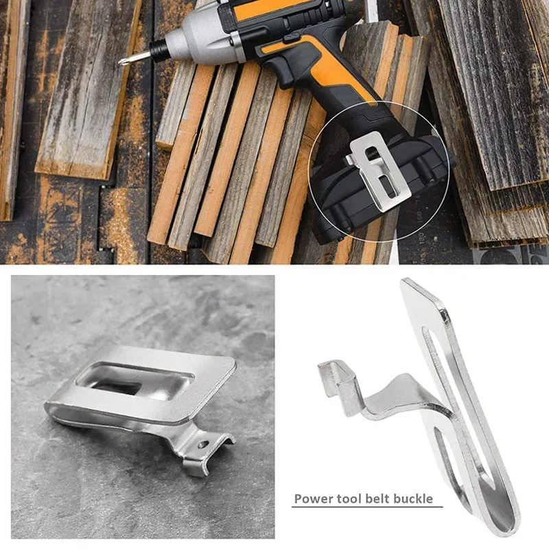 Electric Drill Strap Hook for Makita,Bosch,Dewalt,Ryobi,Worx - 18V/20V Tool Belt Clip Holder,Keychain Hook,Garage Workshop
