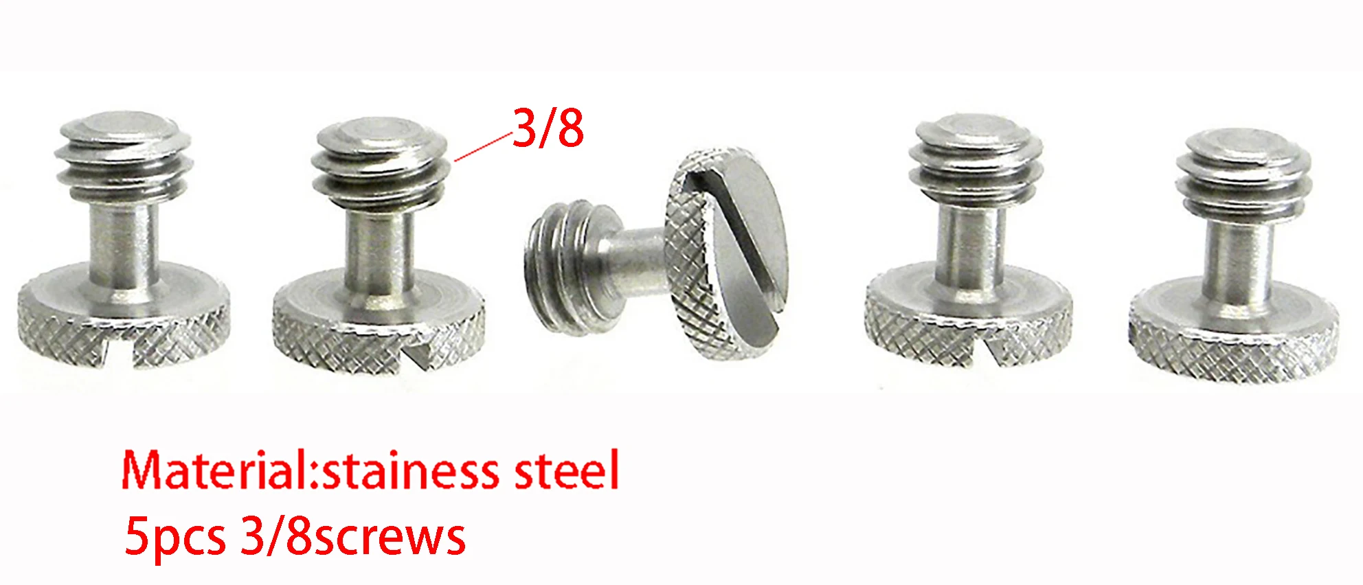 Steel Screws 3/8