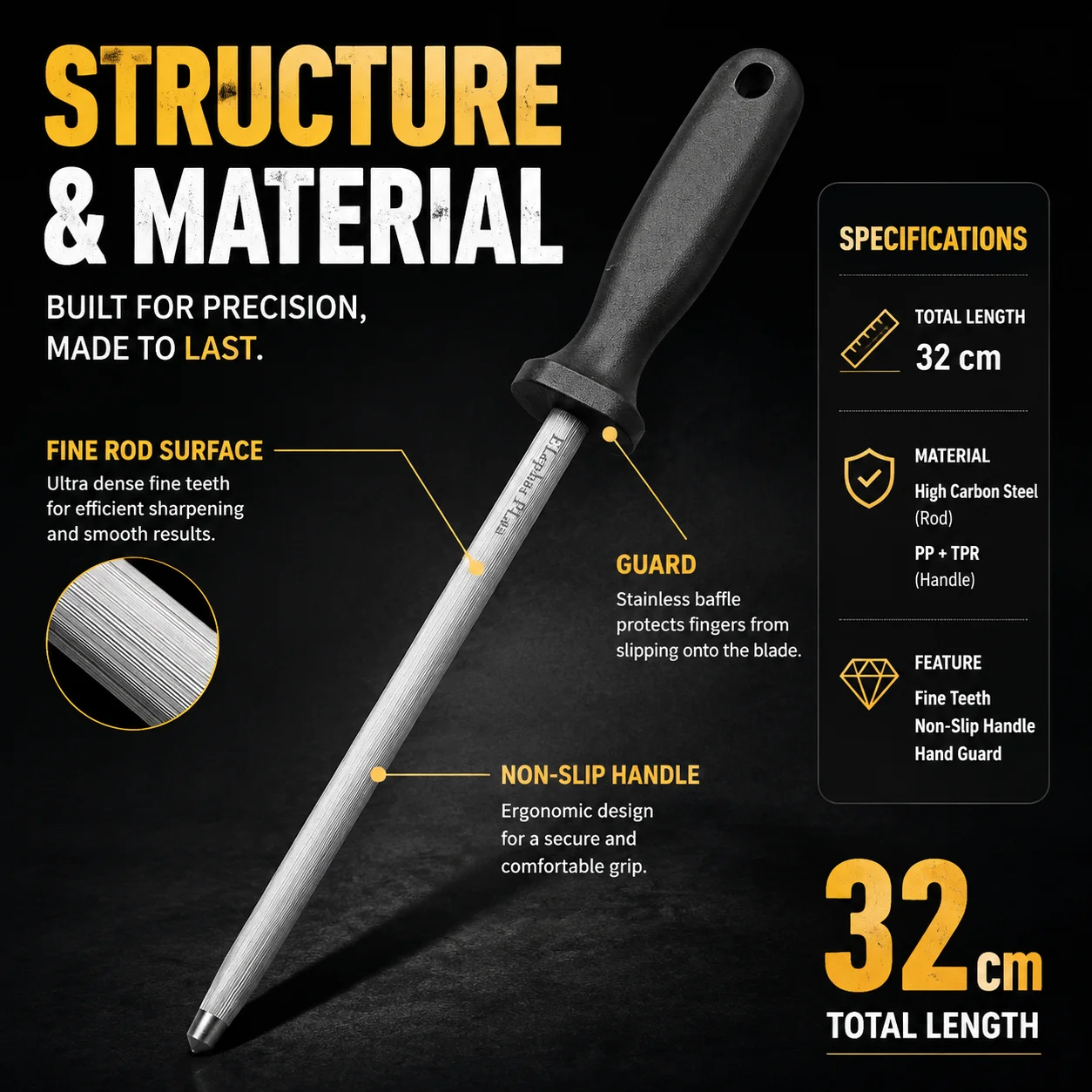 แท่งลับมีดเหล็กคาร์บอนสูงสำหรั - Blademaster Hunting Kitchen & Outdoor Knives Walk Ins Welcome Auckland บทวิจารณ์และราคา