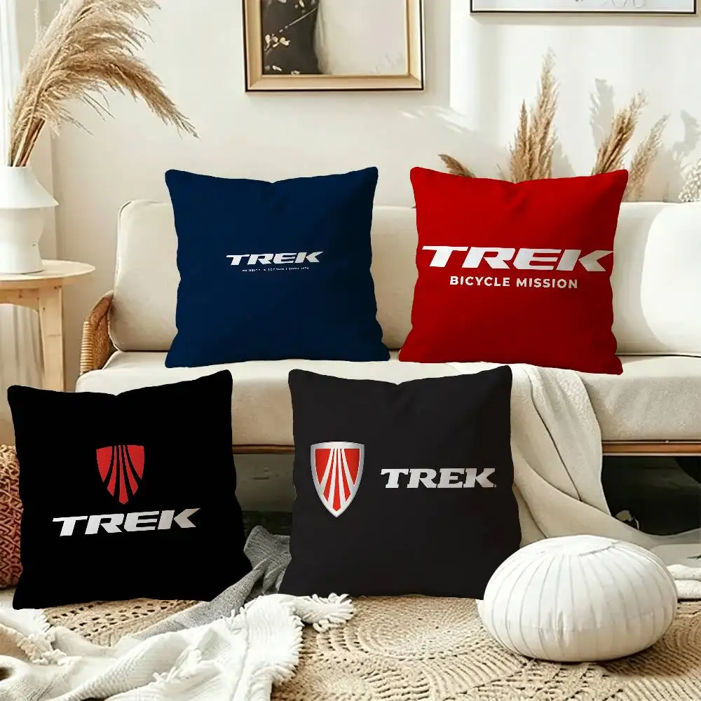T-TREKS Bicycle Cushion Cover Decorative Pillow Sofa Home Decor case pillow cases
