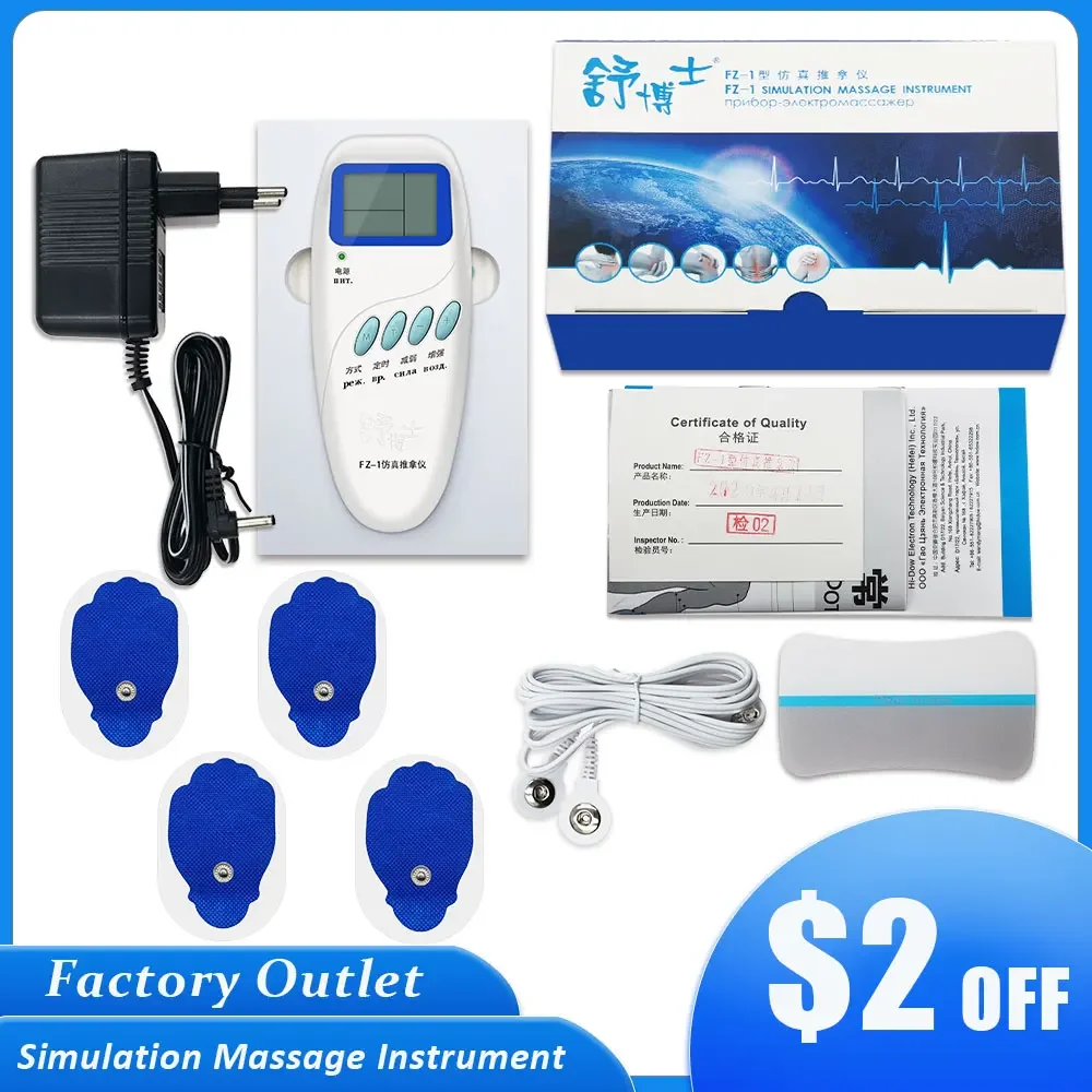

TENS Electric Muscle Stimulator Physiotherapy Frequency EMS Acupuncture Physiotherapy Body Massager Relaxation Pain Relief