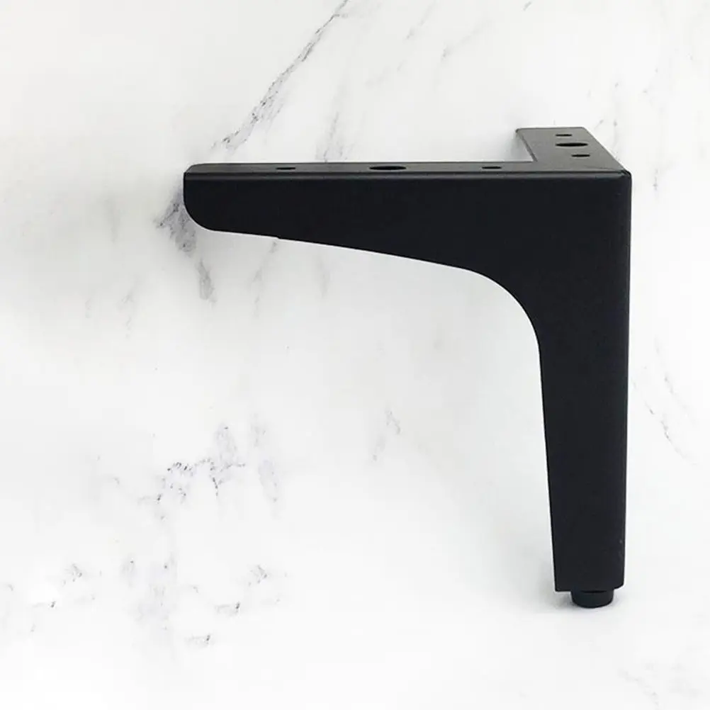 1 pc Iron Furniture Legs Heavy Duty Support Feet For Sofa Bed Cabinet Tea Table Chair Office Furniture Replacement Parts