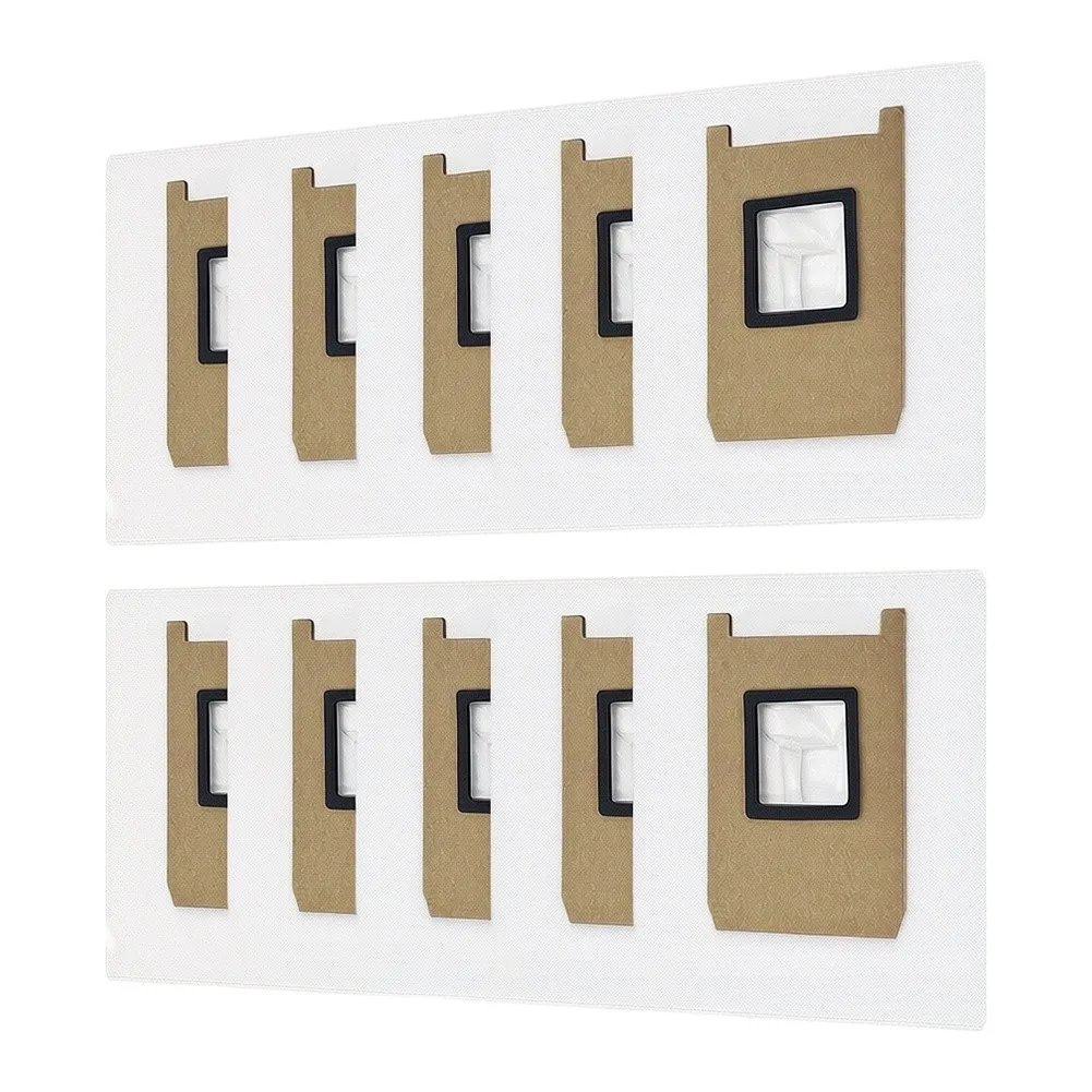 For eufy For Omni C28 and for x12 Pro Robot Vacuum Dust Bags Meltblown for fibre Layer 99.97% Filtration Efficiency 4 Pack 10