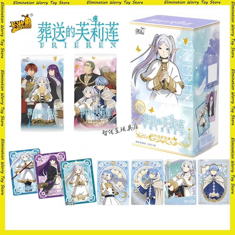 KAYOU Card Frieren Beyond Journey's End Card Anime Collection Cards Mistery Box Board Games Toys Birthday Gifts for Boy and Girl