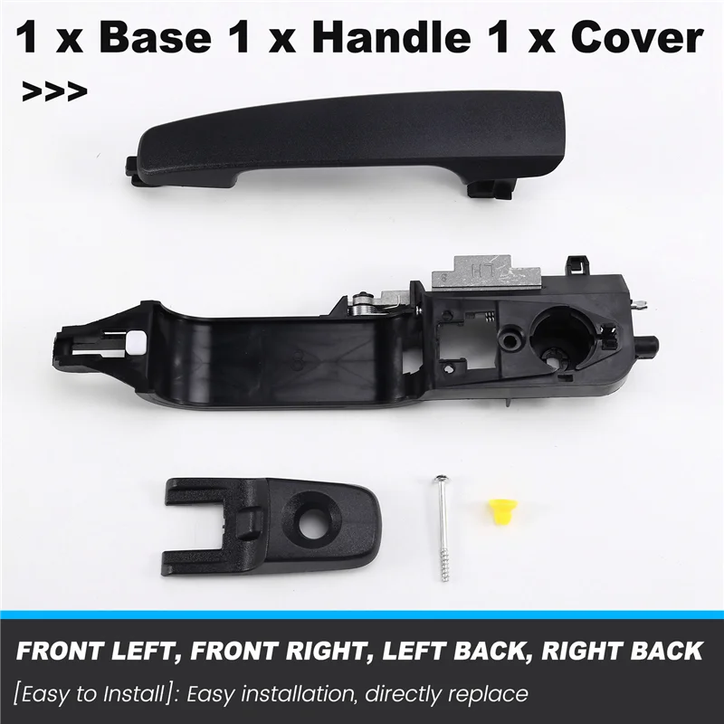 

X39A-Дверная ручка, внешняя дверная ручка 8S4Z-5422088-AA 8S4Z-54218A14-AA 8S4Z-5422404-AA для Ford Focus 2008-2011