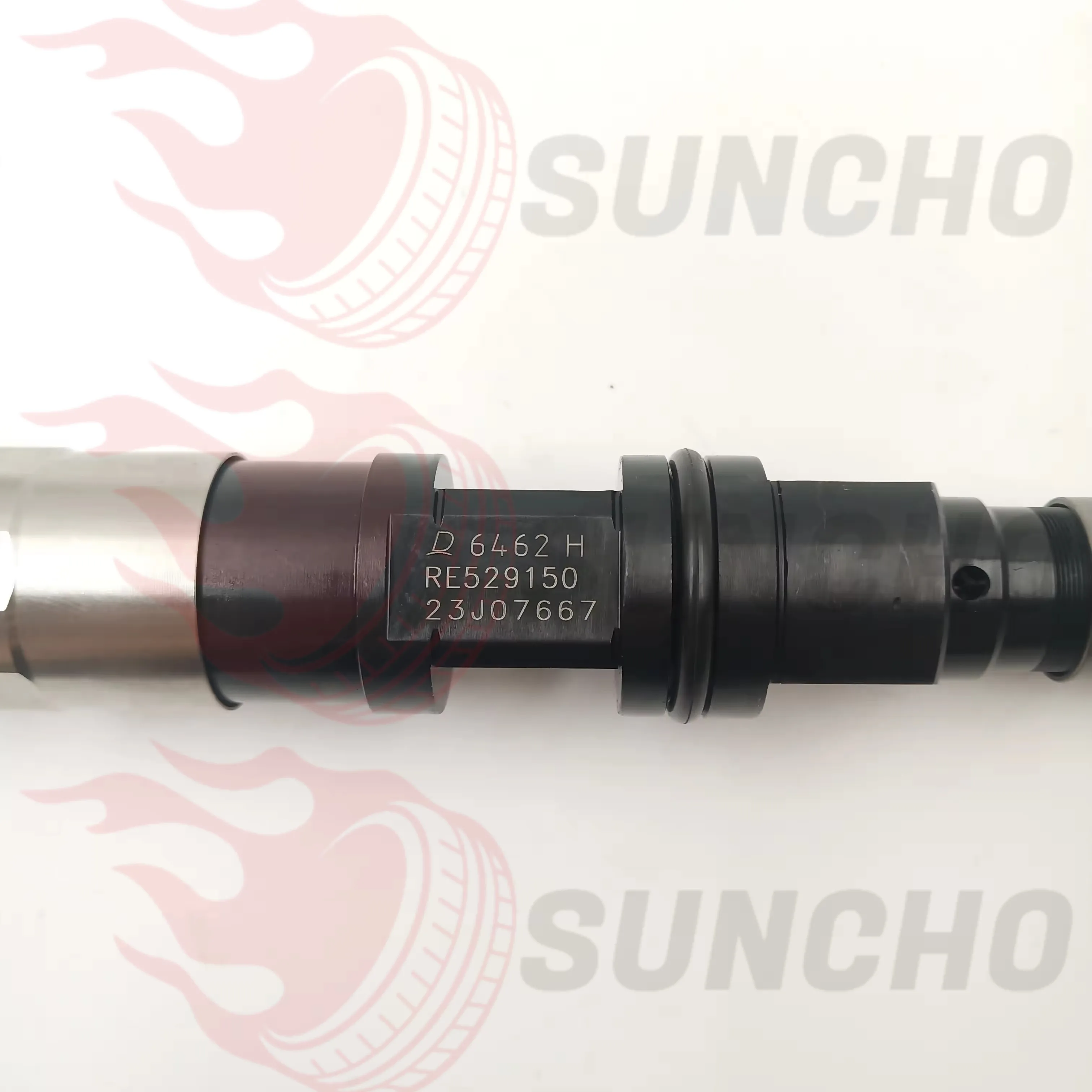 For DENSO John Deere Tractor 4045T 6068T S450 2006/02 Fuel Injector Assy 095000-6460 RE529150