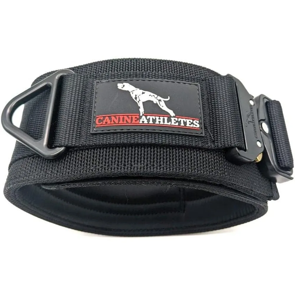 طوق كلب مبطن من النيوبرين من Canine Athletes 3 Venator، عريض جدًا، قوي (كبير جدًا) #2