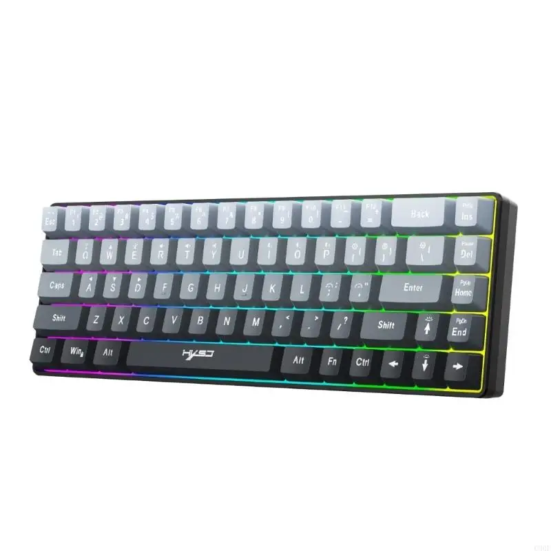 

C90F Slimly 68Key Wireless Keyboard With 2000mAh Battery Quiet Typing MultiDevice Compatibility