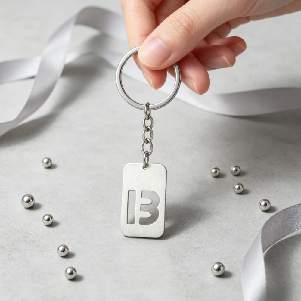 26 Initialen Buchstaben Ausgehöhlter Metall-Schlüsselanhänger Edelstahl-Anhänger Schlüsselring Schnalle Geldbörse Auto Hip-Hop Street Accessoires Geschenke – Detail 1