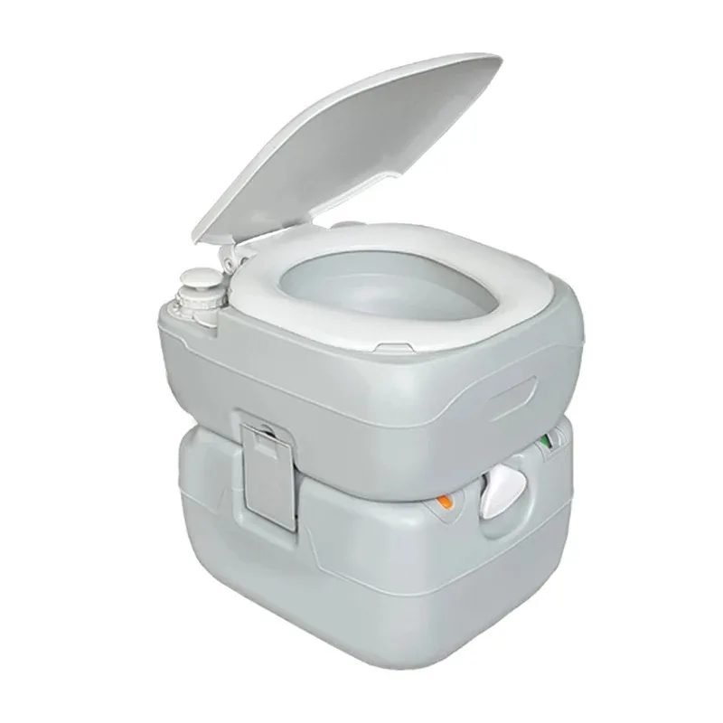 

Portable Can Be Flushed To Seal The Car Portable Toilet Outdoor Mobile Seat