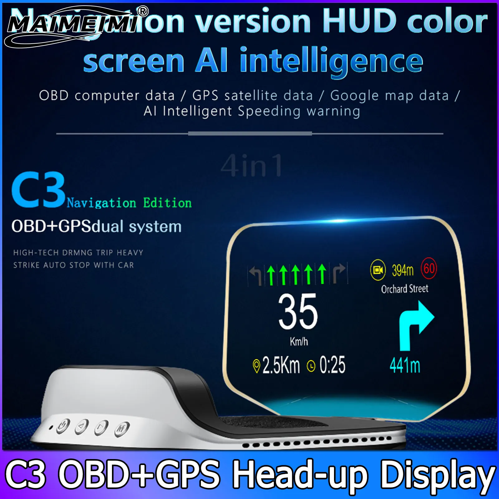 Obd Hud C3 Plus OBD…