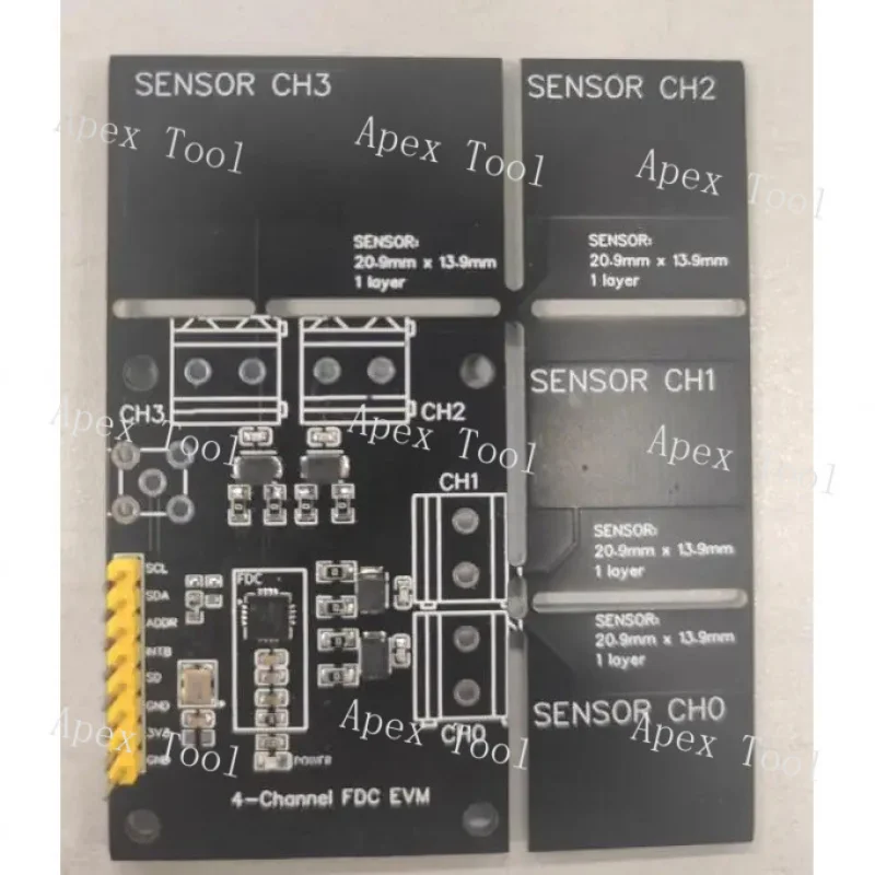 FDC2214 Module Capacitive Sensor Gesture Recognition Paper Counting Liquid Level Measurement