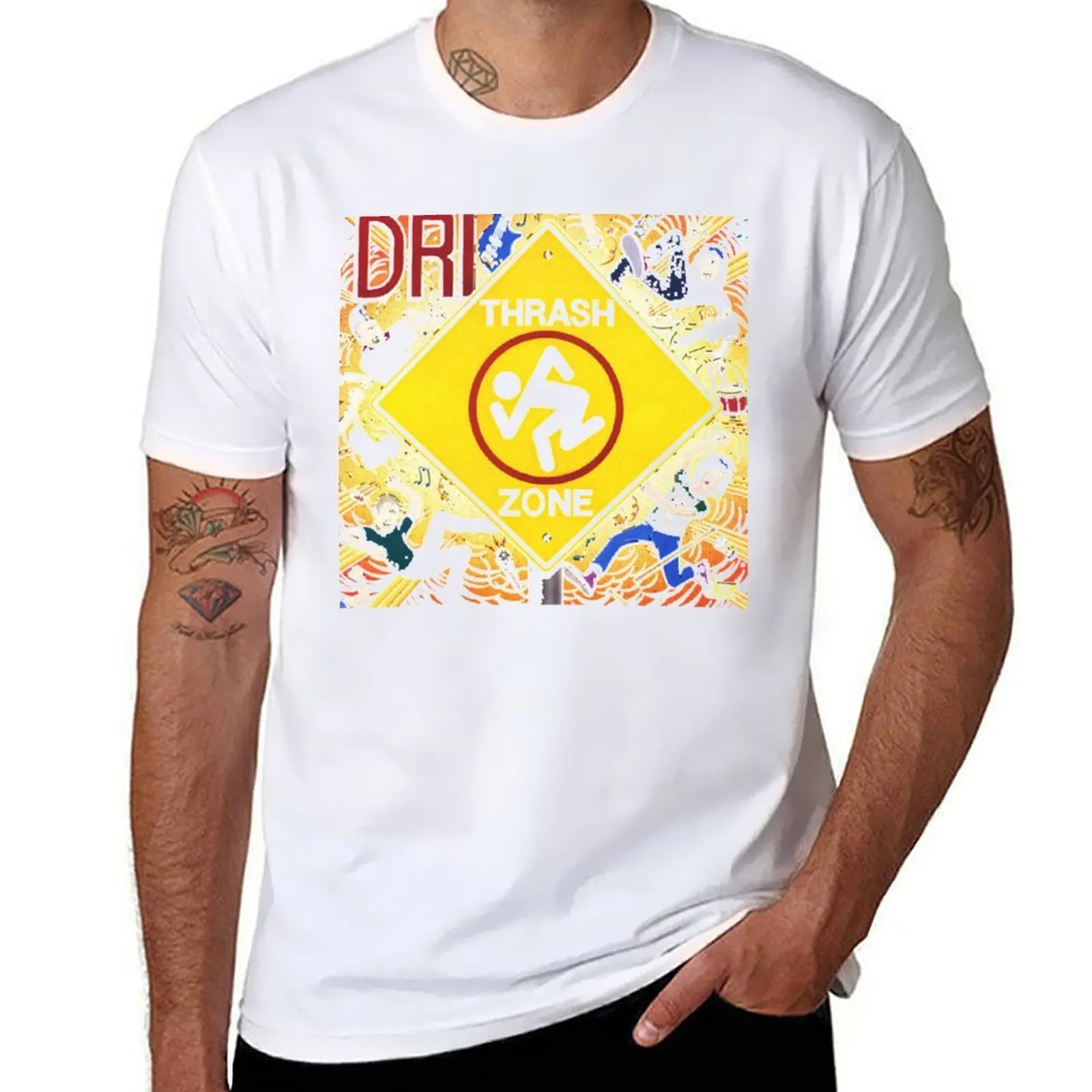 

DRI YELOW ART T-Shirt printed t shirts for man mens graphic t shirts T-Shirt