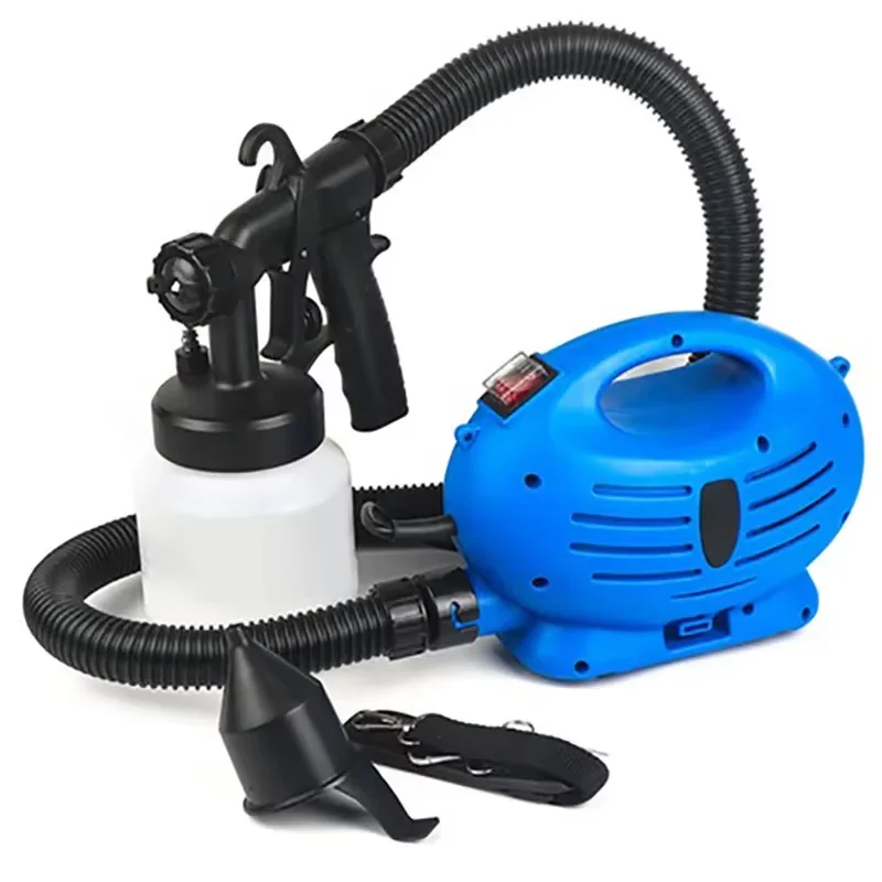 ปืนพ่นสีไฟฟ้าแบบพกพา ความละเอียดสูง ปืนพ่นสีมือถือ เครื่องมือพ่นสี DIY สำหรับเฟอร์นิเจอร์ ทาสีผนัง บ้าน