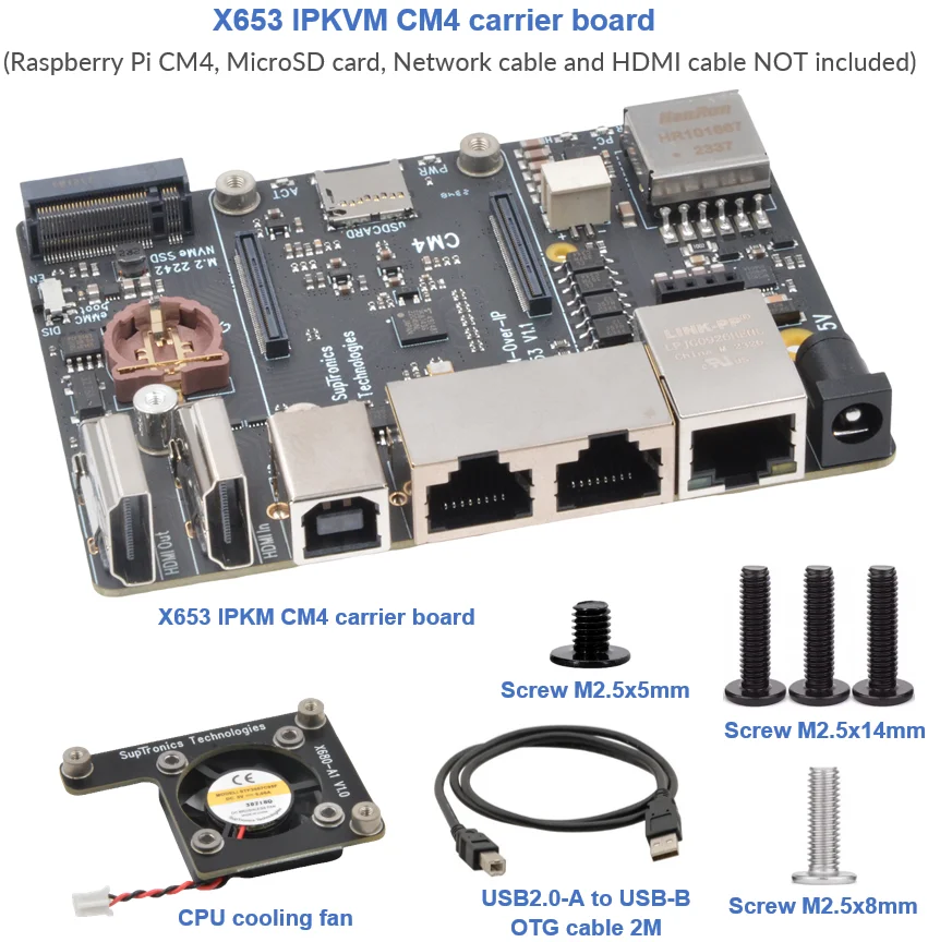 Variant: X653-1U-PCBA